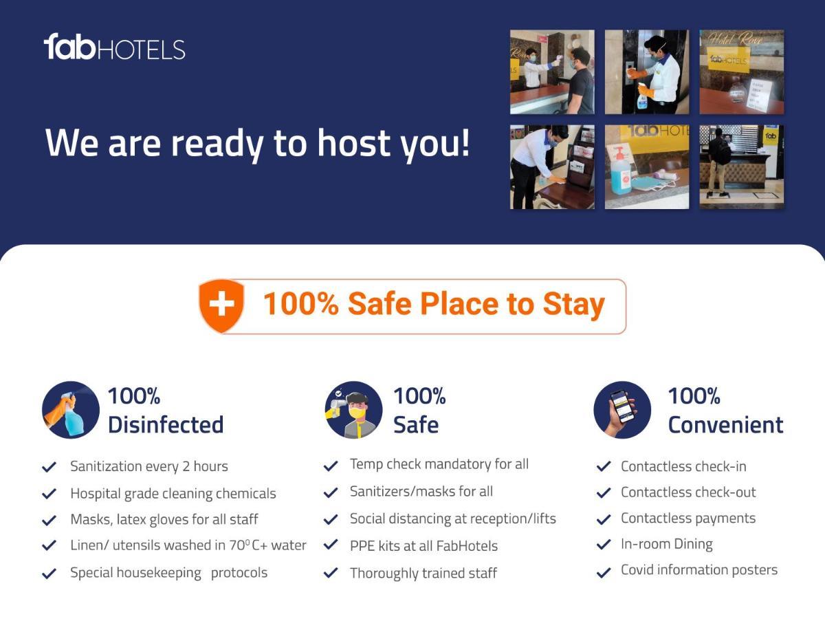 Fabhotel Limestone Aura Hyderabad Eksteriør billede